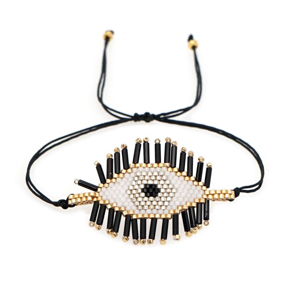 Handmade Turkish Evil Eye Beaded Bracelet