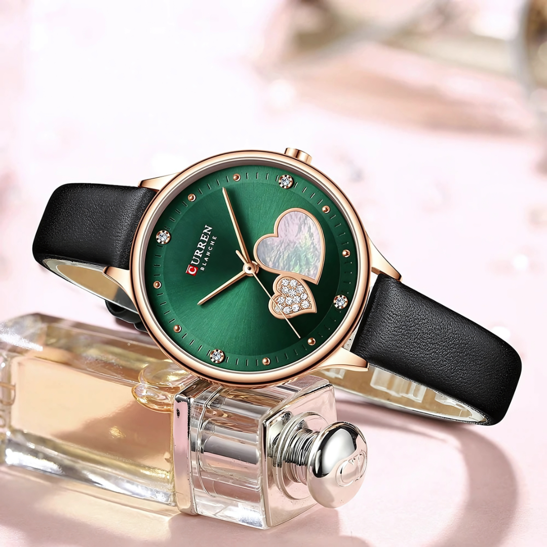 'Time for Romance' Heart Dial Watch