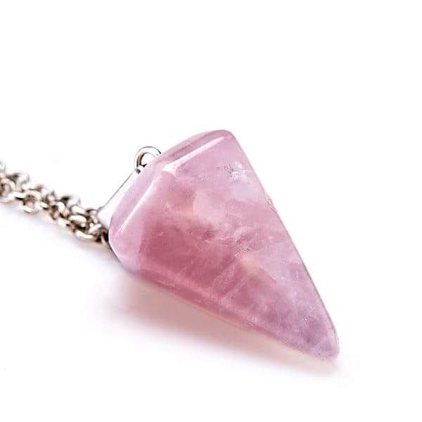 Hexagon Crystal Pendulum Necklace