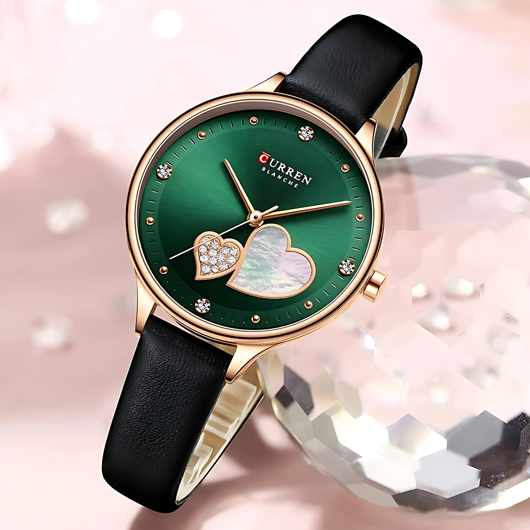 'Time for Romance' Heart Dial Watch