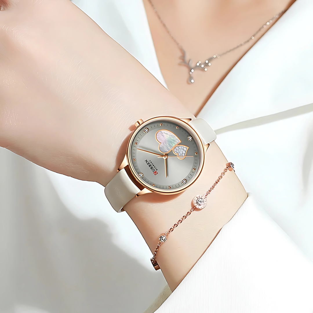 'Time for Romance' Heart Dial Watch