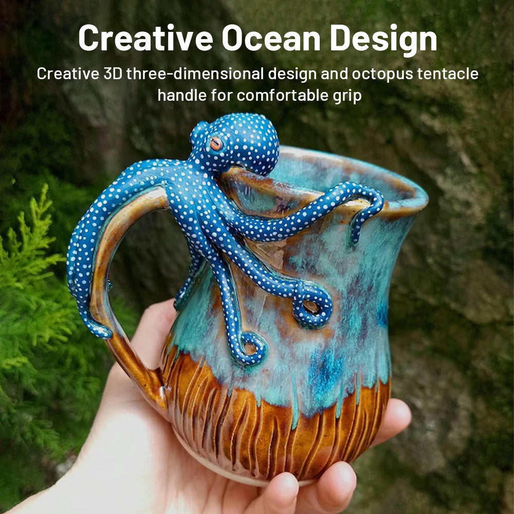 Creative Octopus Coffee Cup