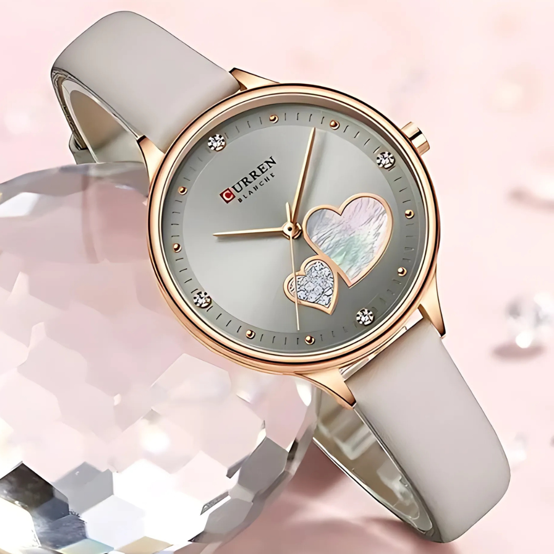 'Time for Romance' Heart Dial Watch