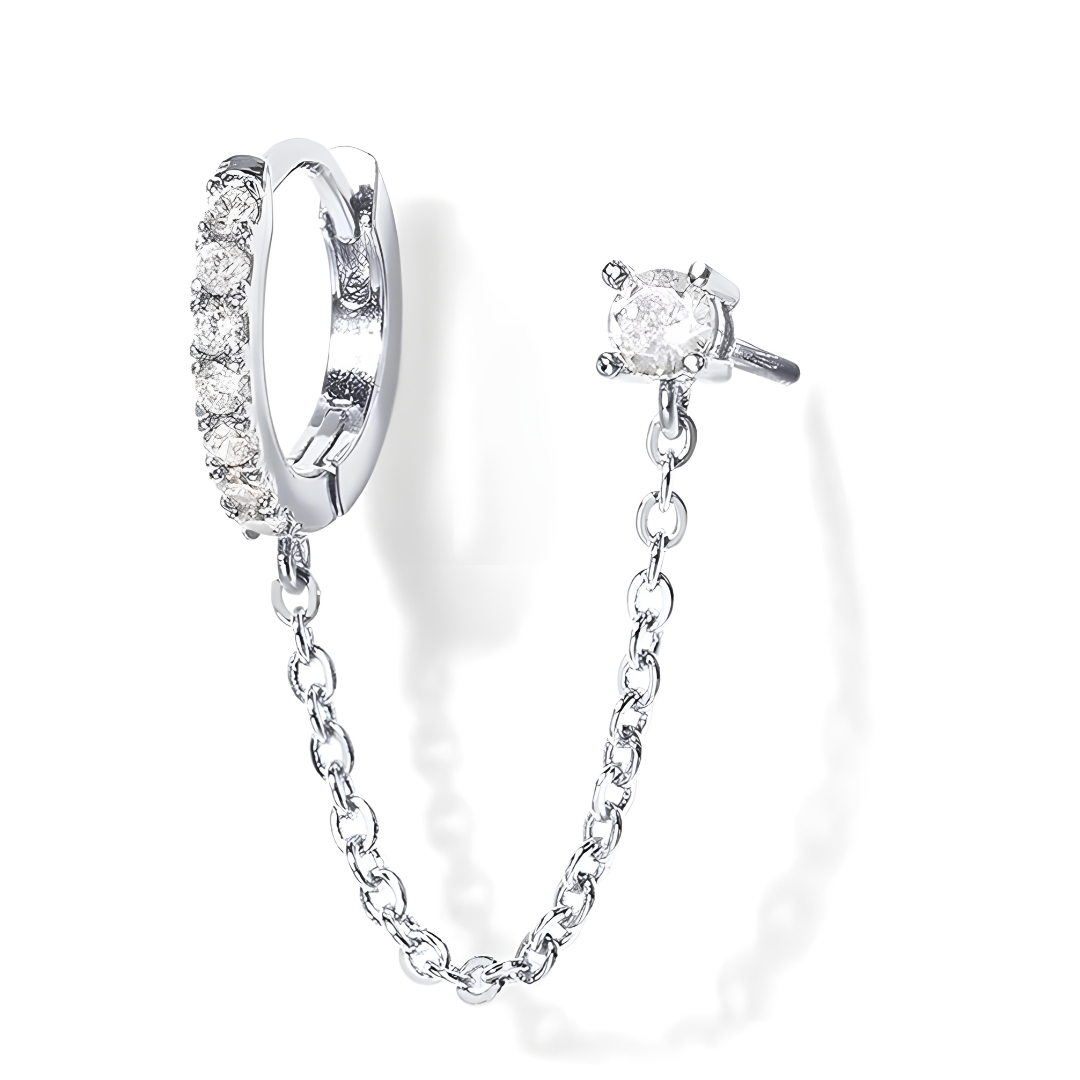 Bonded Beauty Chain Earrings