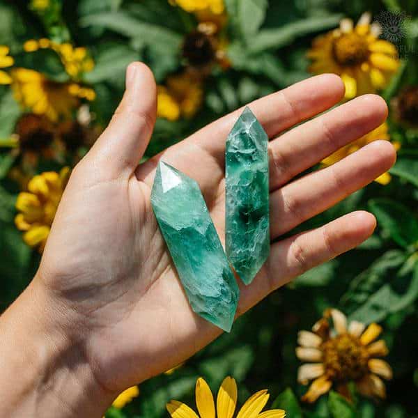 Oceanic Fluorite Awakening Wand