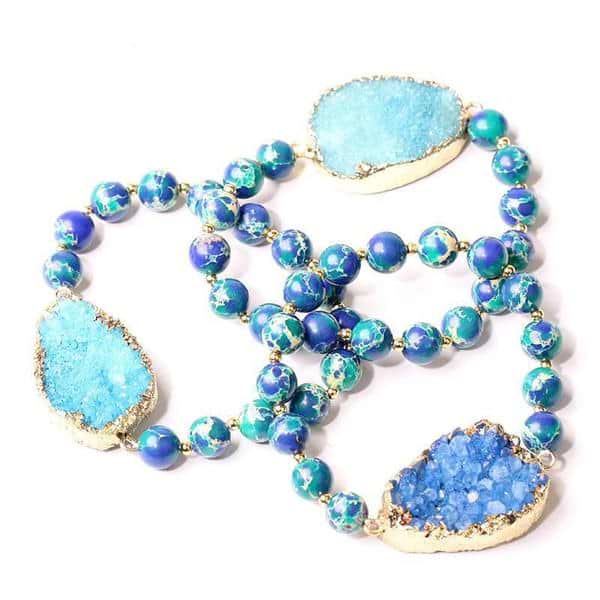 Oceanic Druzy Bracelet