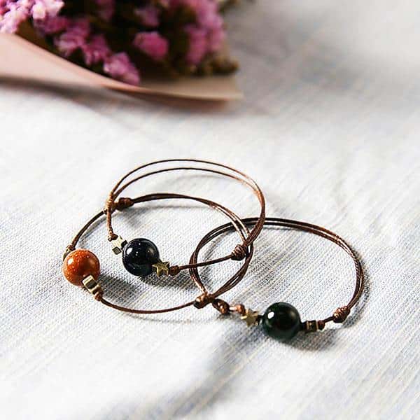 Goldstone Bracelet