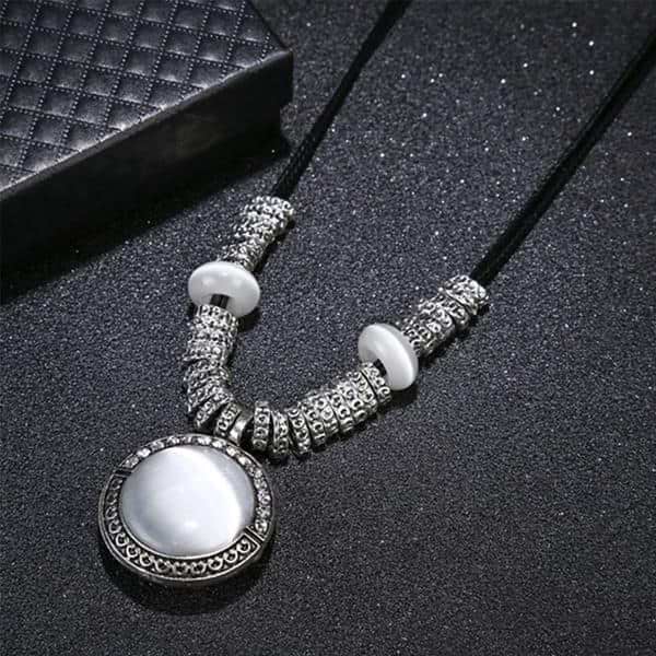 Eclipse Opal Necklace