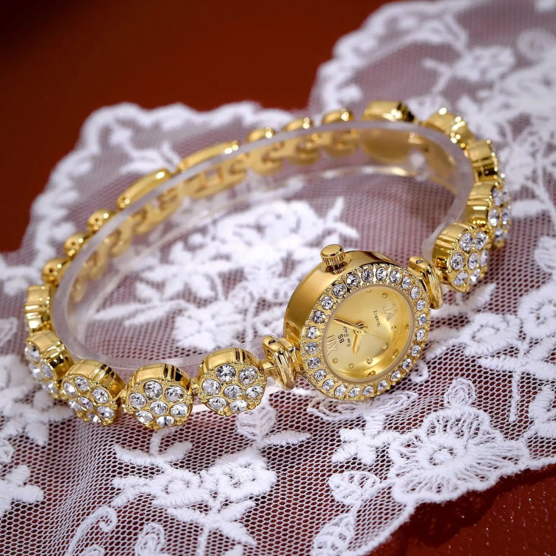 Valentina Crystal Tennis Bracelet Watch