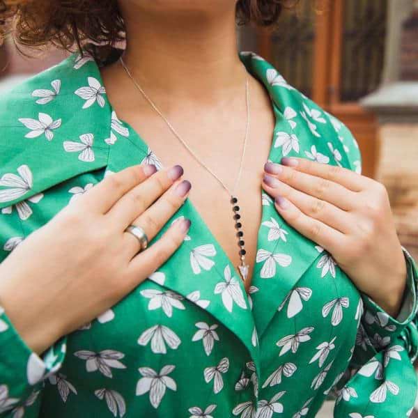 7 Chakra Aromatherapy Diffuser Necklace