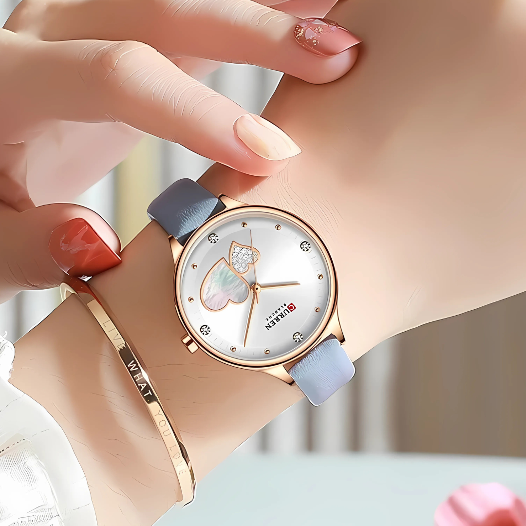 'Time for Romance' Heart Dial Watch