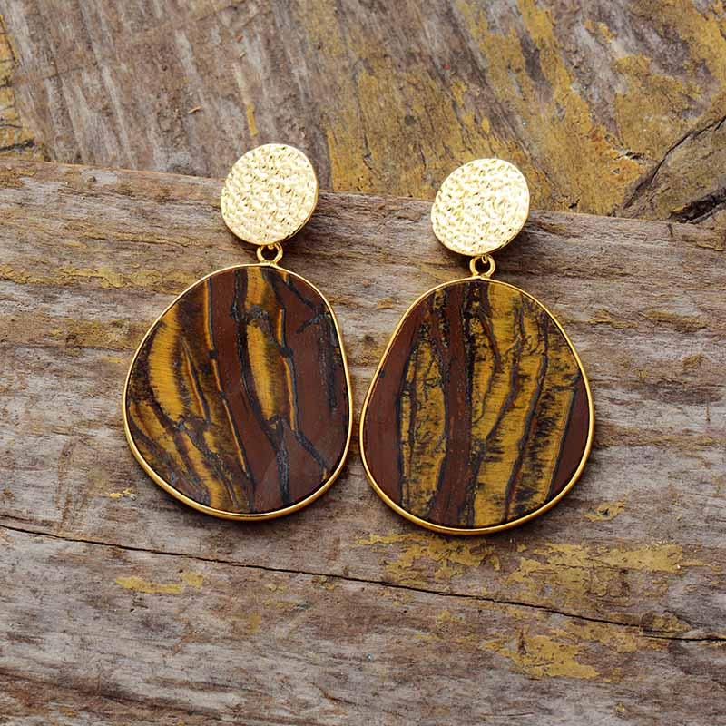 Drop Charm Earrings