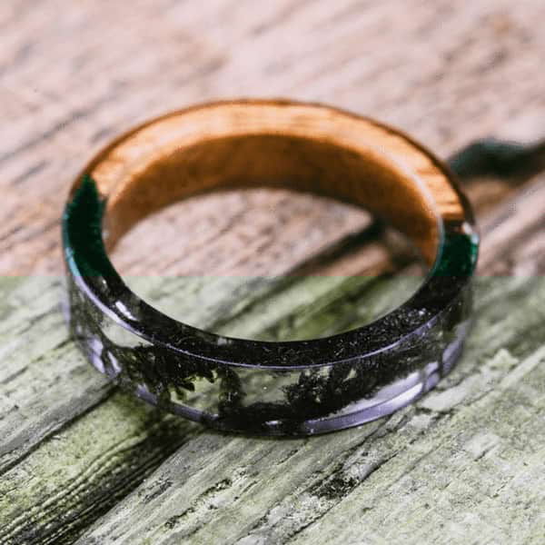Forest Soul Resin Ring