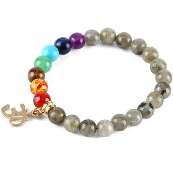 7 Chakra Labradorite Bracelet