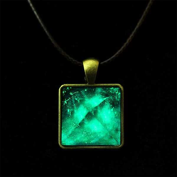 Glowing Pyramid Crystal Talisman - Manifest More with Focused Energy