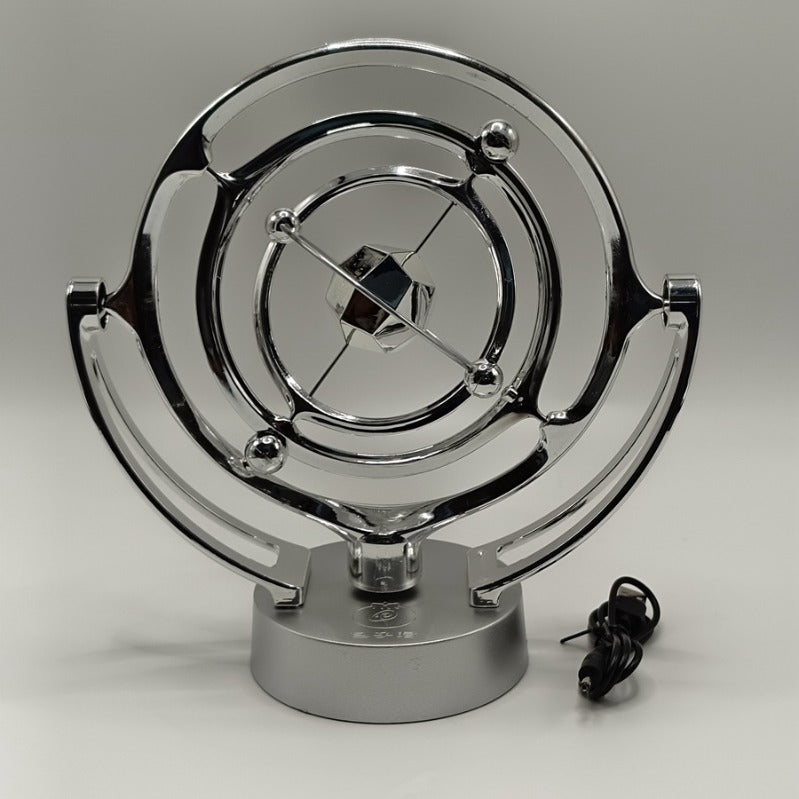Kinetic Orbital Motion Sphere – Electronic Desktop Sculpture