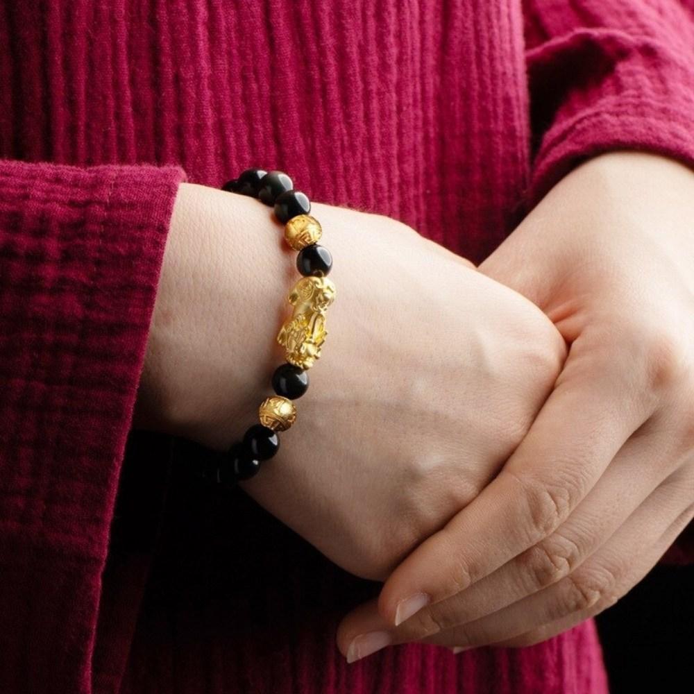 Feng Shui Black Obsidian Bracelet