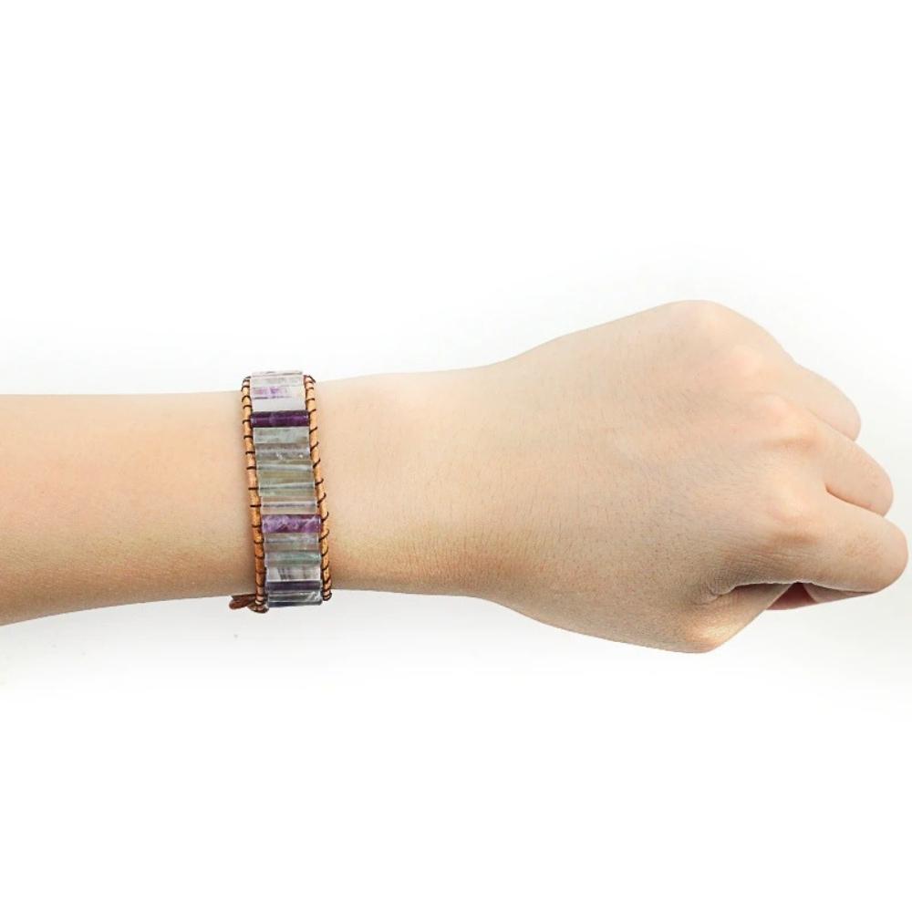 Gentle Spirit Fluorite Crystal Bracelet