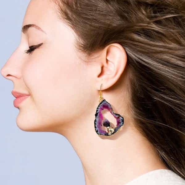 Amethyst Dangle Earrings