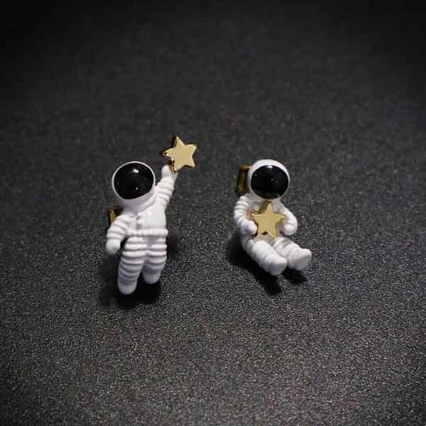 Space Astronaut Earrings