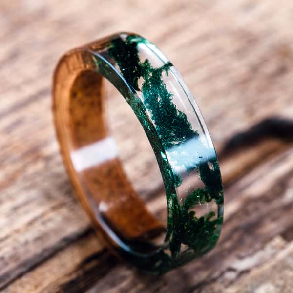 Forest Soul Resin Ring