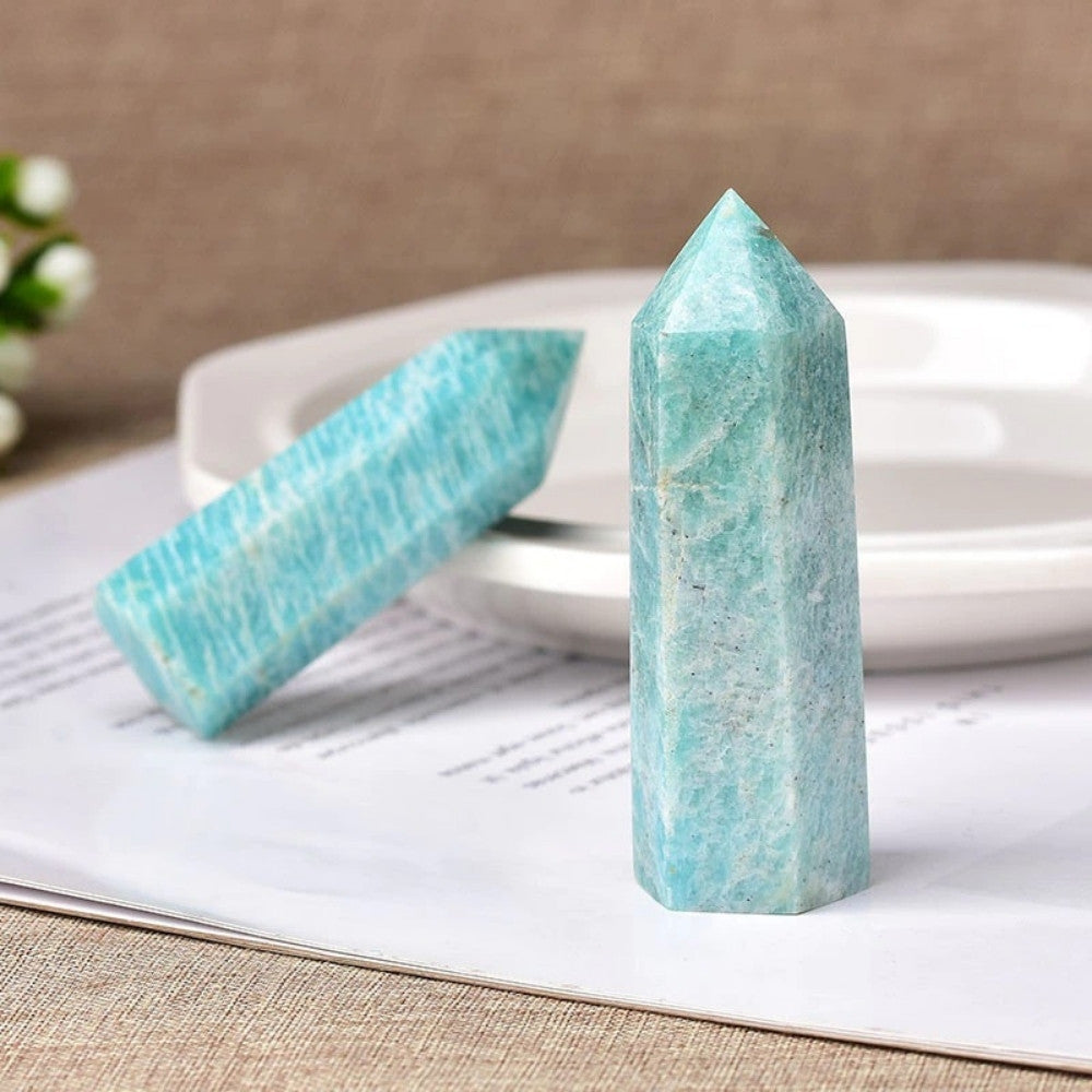 Soothing Amazonite Crystal Wand