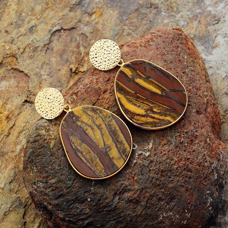 Drop Charm Earrings