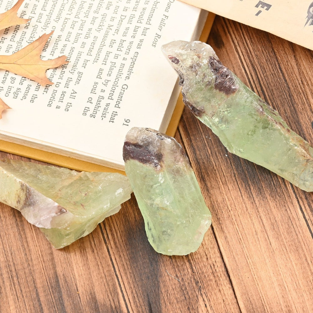 Tucson Findings - Raw Green Natural Calcite Stone