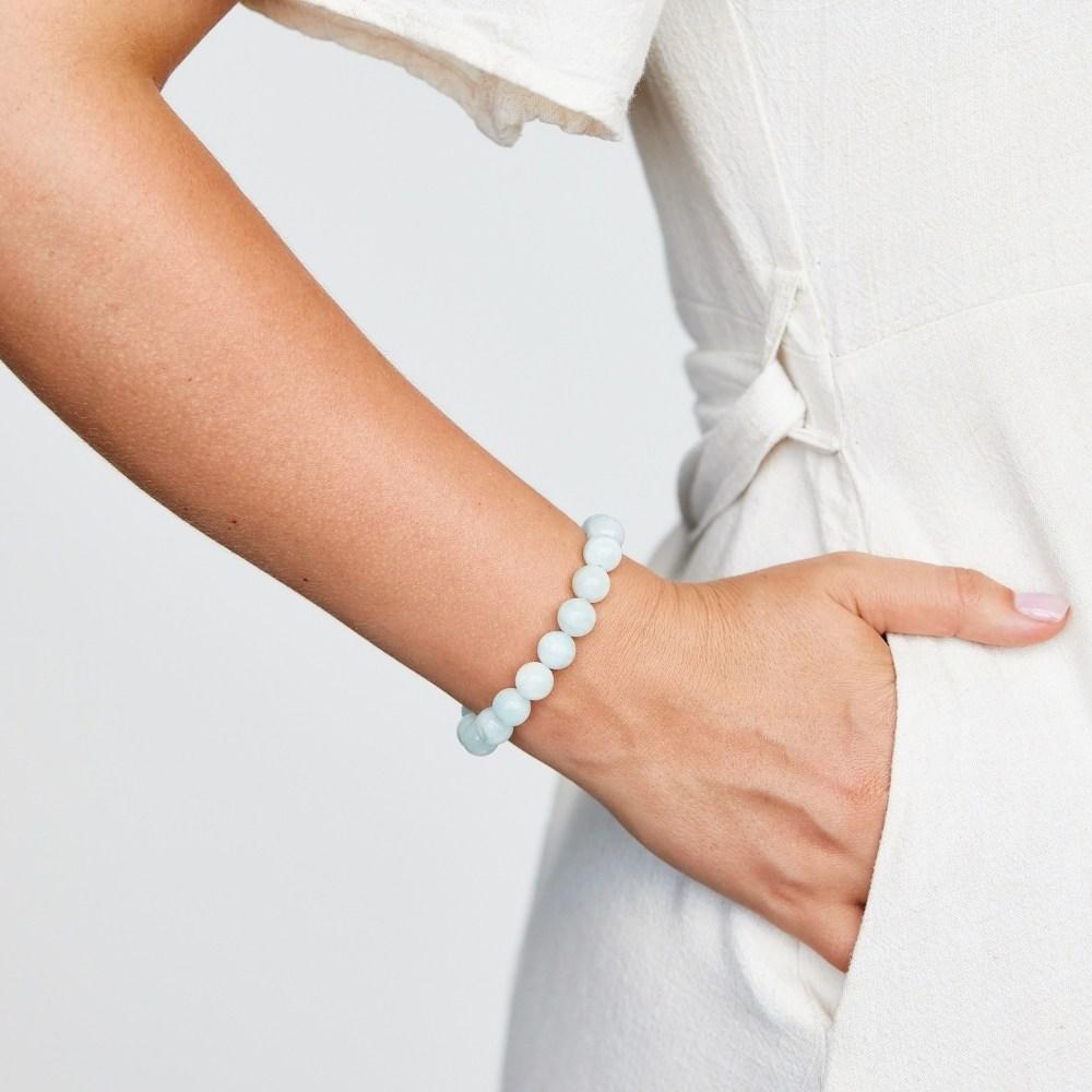Oceanic Aquamarine Bracelet
