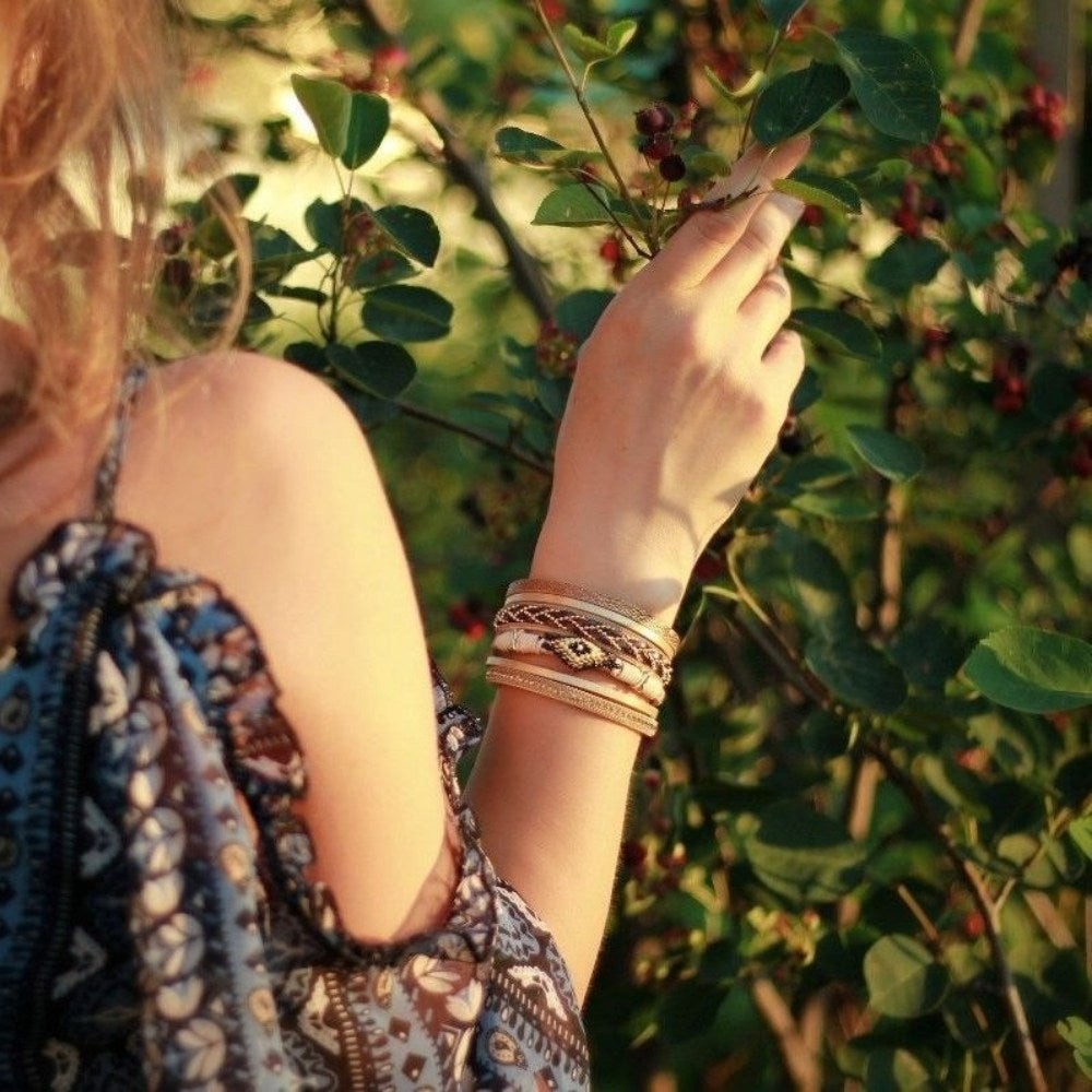 Bohemian Charm Evil Eye Bracelet
