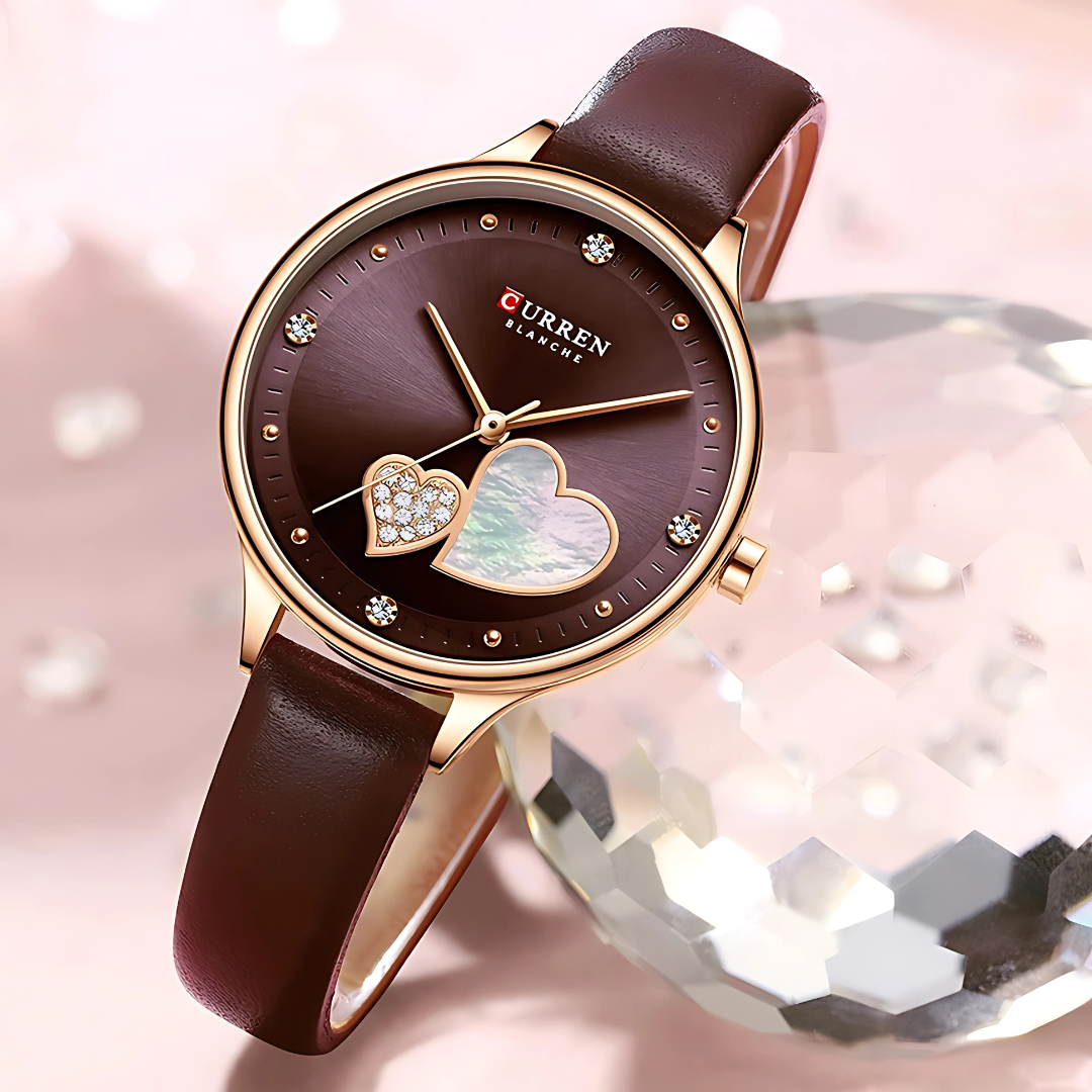 'Time for Romance' Heart Dial Watch