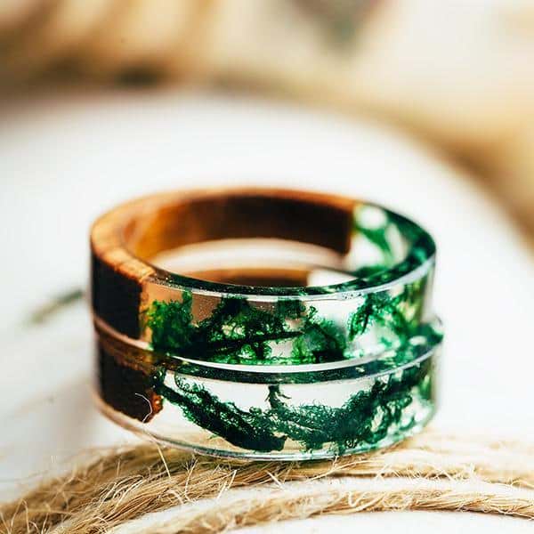 Forest Soul Resin Ring