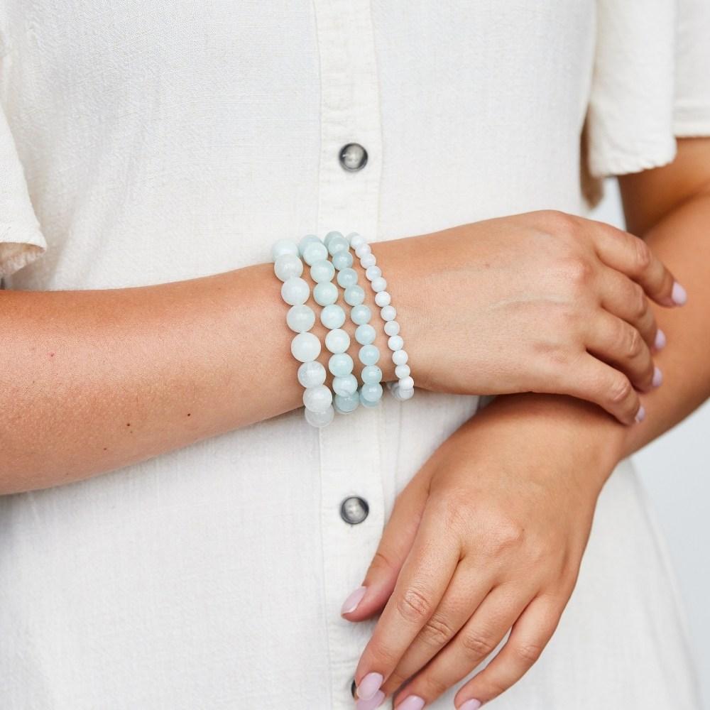 Oceanic Aquamarine Bracelet