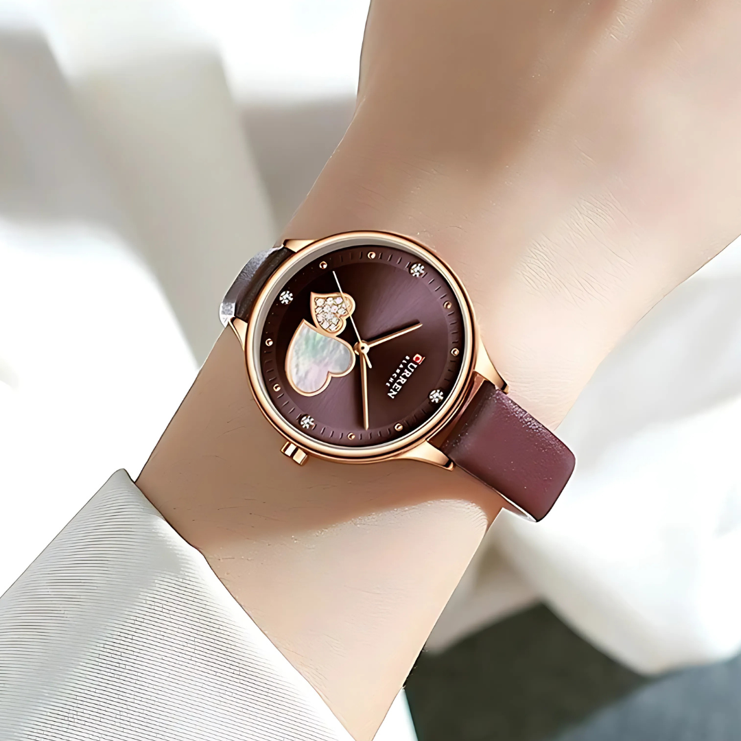 'Time for Romance' Heart Dial Watch