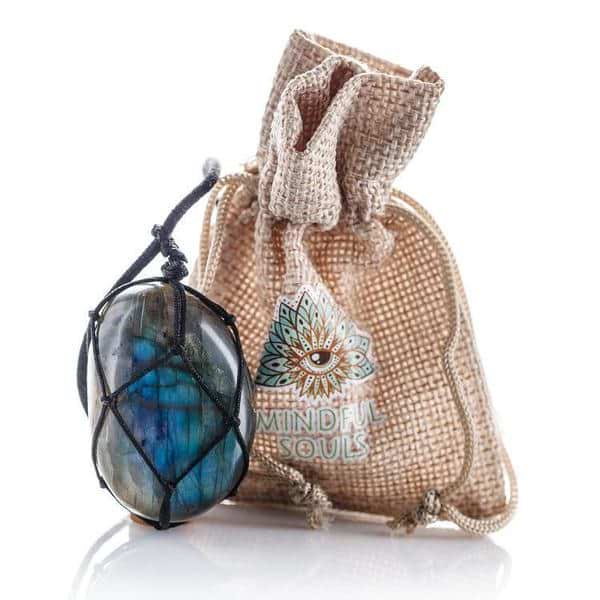 3x Dragons Heart Labradorite Necklace