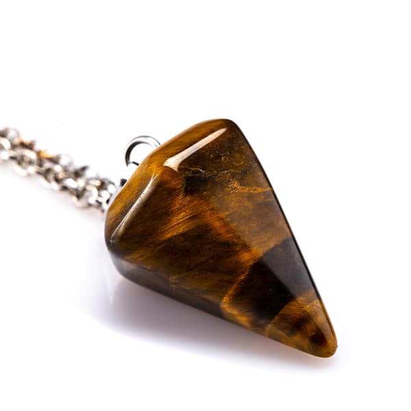 Hexagon Crystal Pendulum Necklace