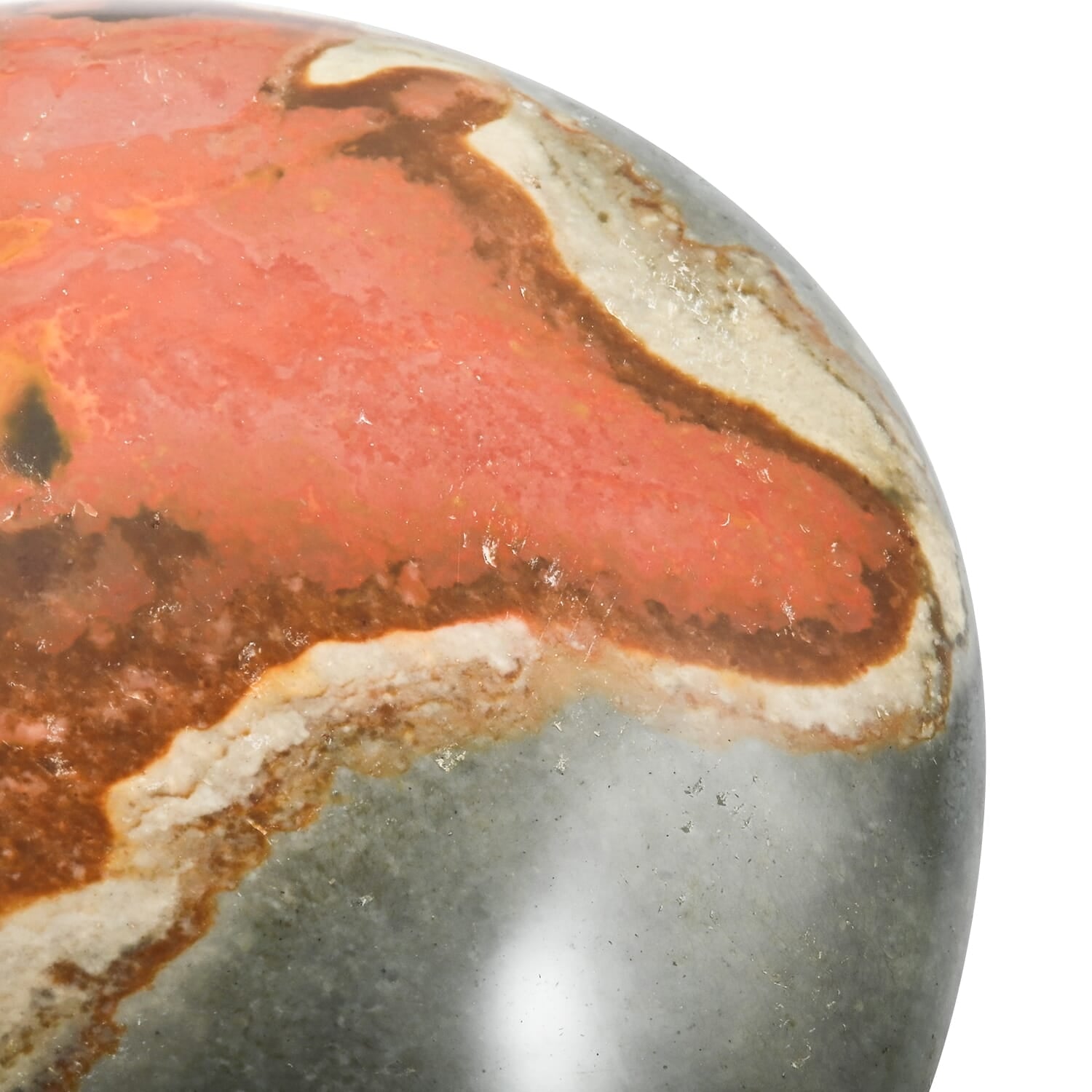 Multi Jasper Heart - Add Color and Charm to Your Decor