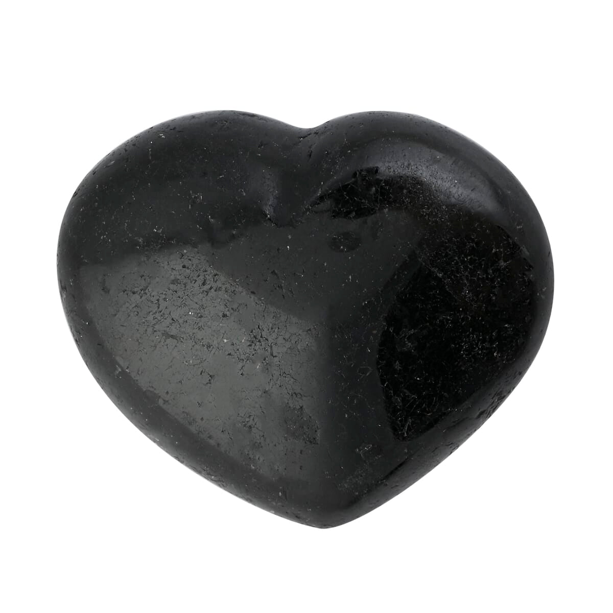Black Tourmaline Heart - A Symbol of Protection and Love