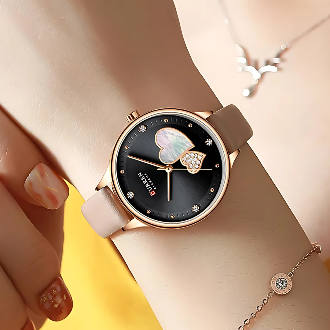 'Time for Romance' Heart Dial Watch