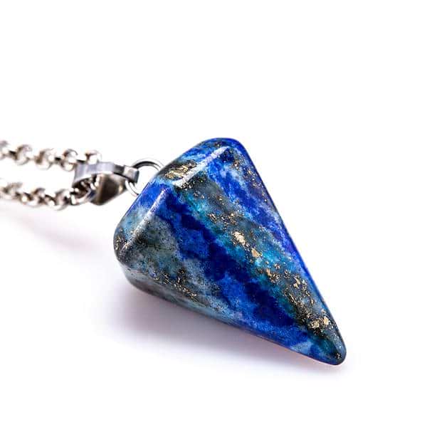Hexagon Crystal Pendulum Necklace