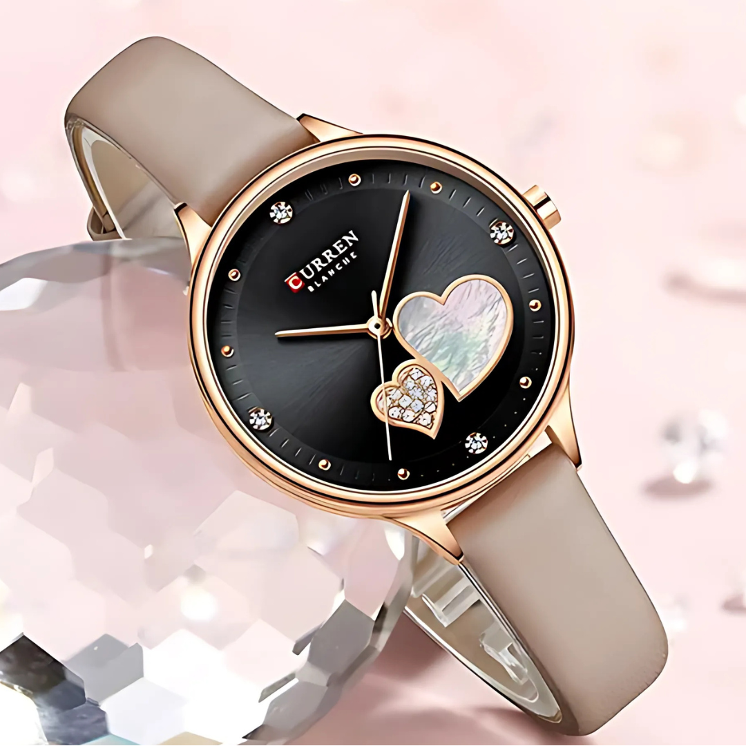 'Time for Romance' Heart Dial Watch