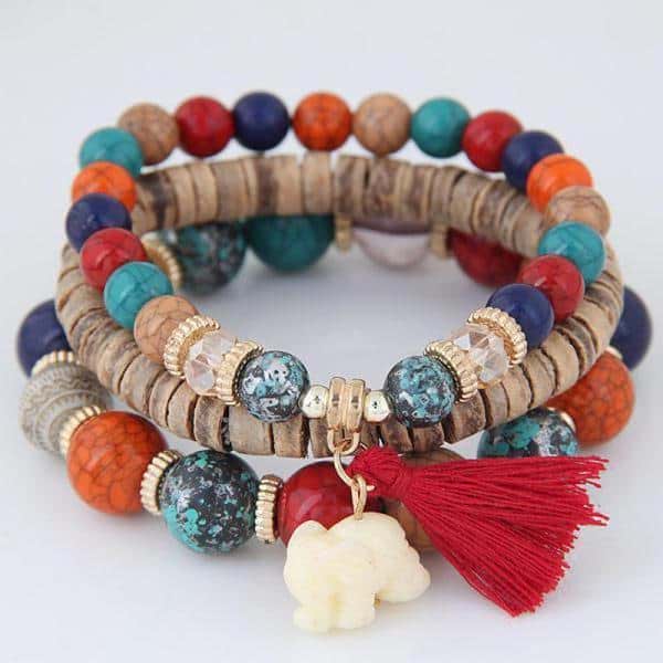 Charm Bracelets Set