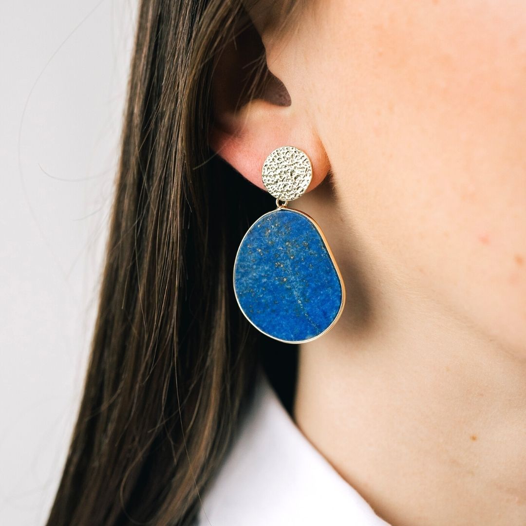 Drop Charm Earrings