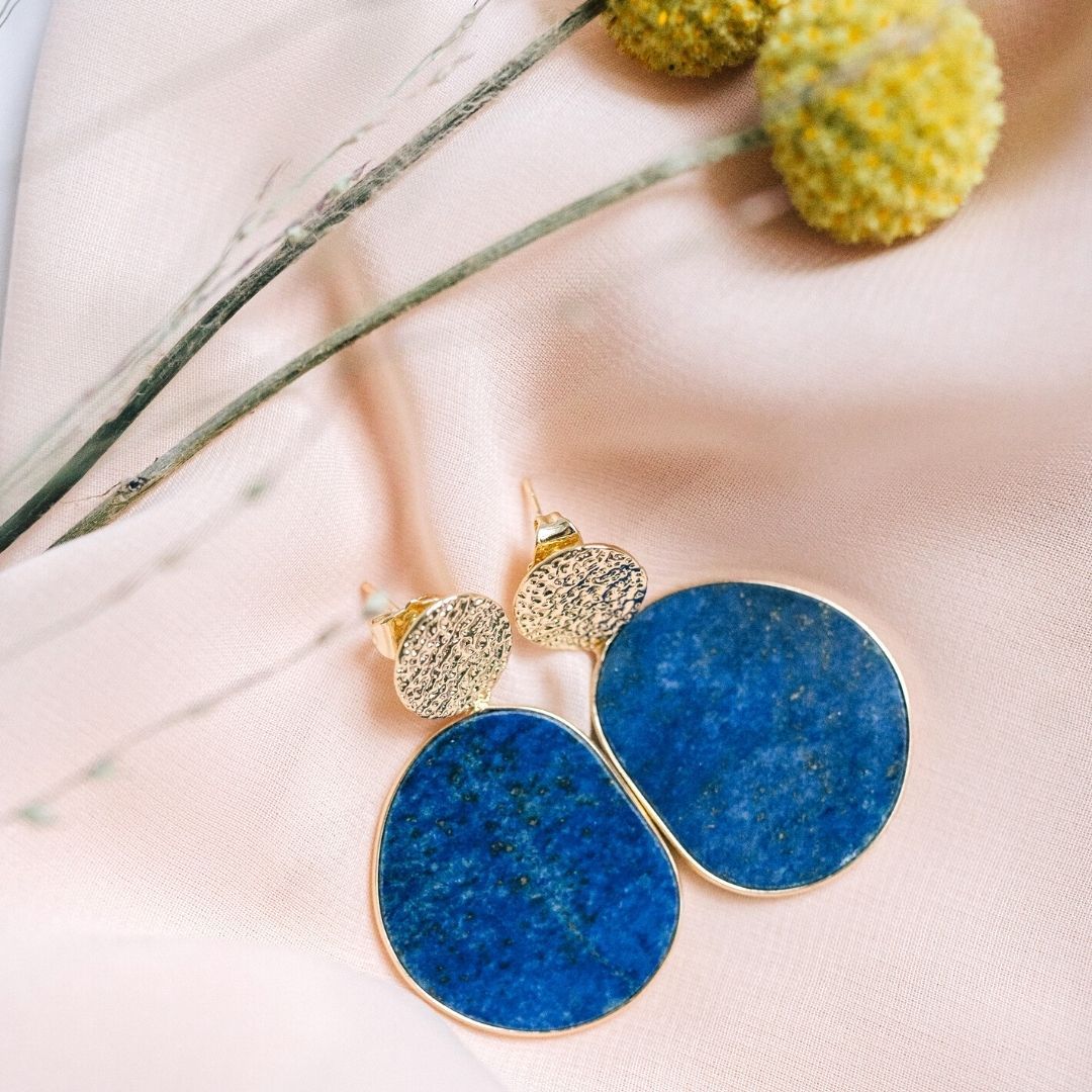Drop Charm Earrings