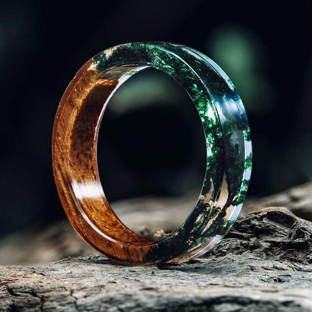 Forest Soul Resin Ring