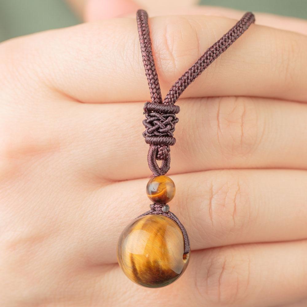 Tiger's Eye Stone Necklace