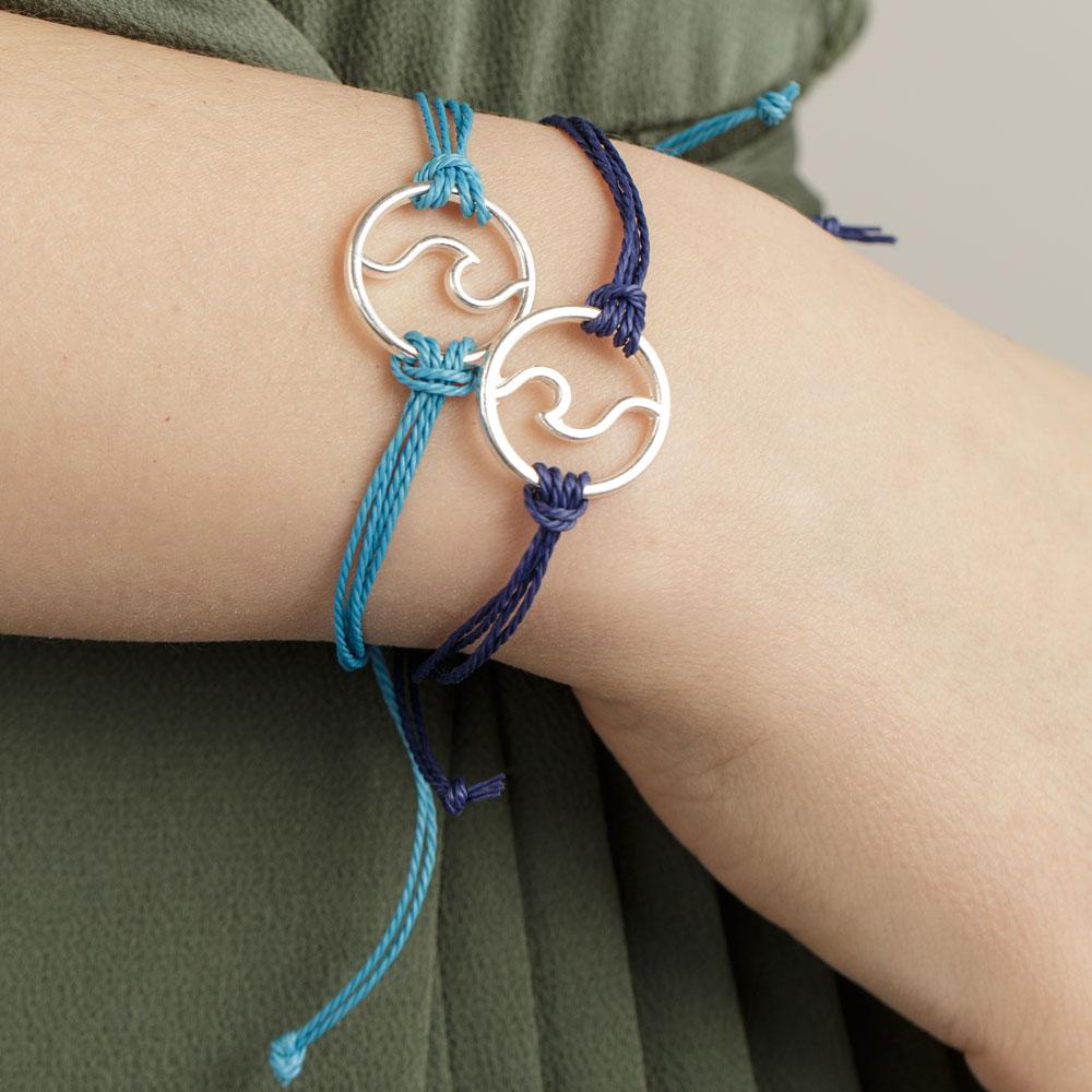 Handmade Ocean Wave Bracelet