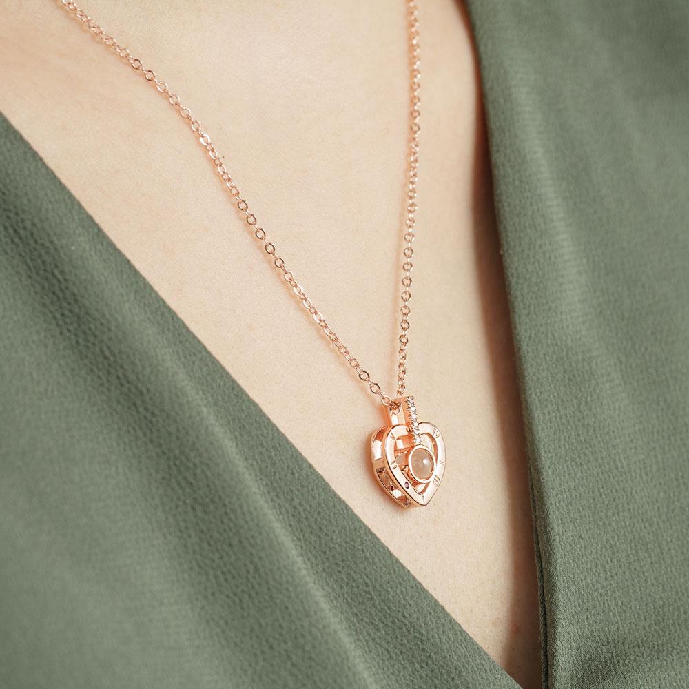 I Love You 100 Languages Necklace