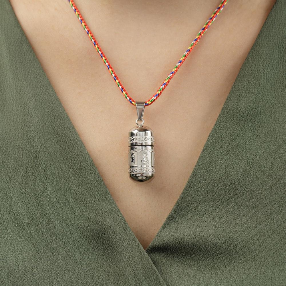 Om Mantra Secret Pendant �Wear Your Intention Daily
