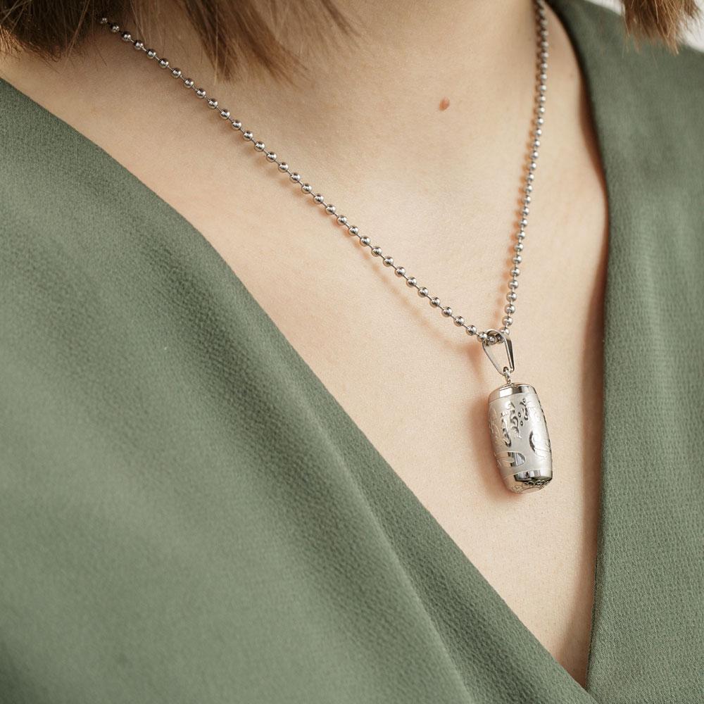 Om Mantra Secret Pendant �Wear Your Intention Daily